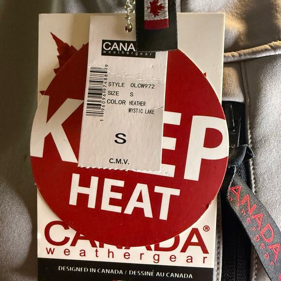 Canada Weather Gear Fleece Performance Vest, Mystic Lake, Women's Small, NWT - Picture 8 of 8